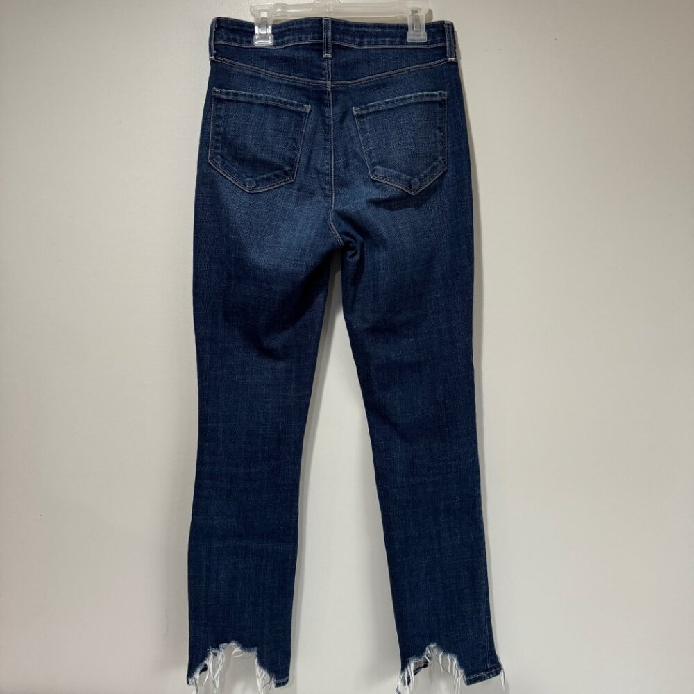 L' AGENCE High Rise Skinny Vintage Destruct Jeans Sz. 26 - Picture 3 of 10